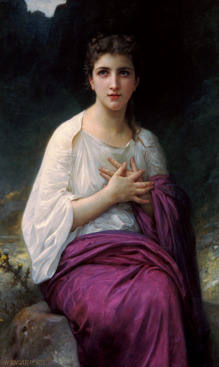  阿道夫·布格罗 Adolphe Bouguereau —— 塞姬